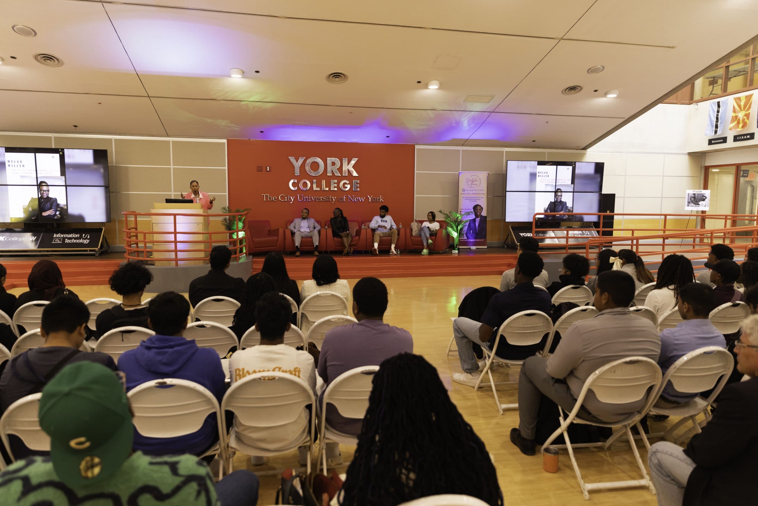 Community leaders at summit